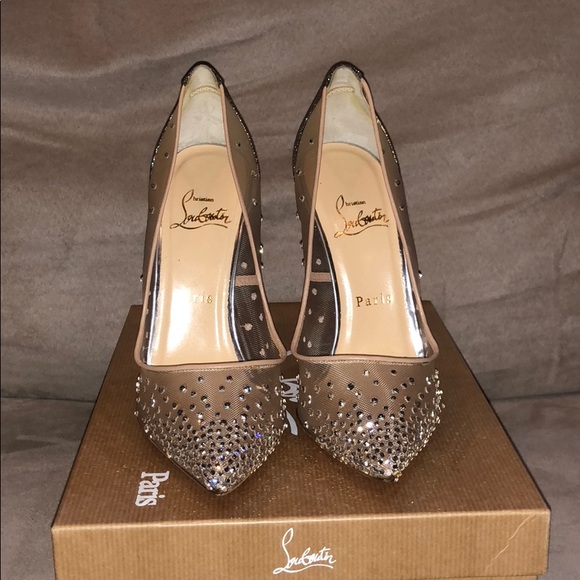 Christian Louboutin Shoes - Christian Louboutin Body Strass 120crystal sz 37.5